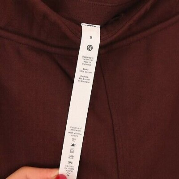 💥Lululemon Relaxed High Waist Joggers Size 8 Pockets Elastic Waist NWT B64 - Picture 4 of 8